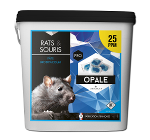 Opale Pâte Brodifacoum 25ppm