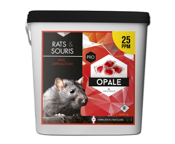 Opale Pâte Difénacoum 25ppm